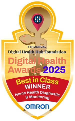 OMRON Healthcare Wins Best in Class in the 2025 Digital Health Awards at HLTH OMRON Healthcare Wins Best in Class in the 2025 Digital Health Awards at HLTH