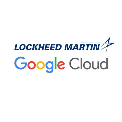 Google Cloud Lockheed Martin Logo Google Cloud Lockheed Martin Logo