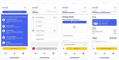 GO App Screenshots (CNW Group/Trexity Inc.) GO App Screenshots (CNW Group/Trexity Inc.)