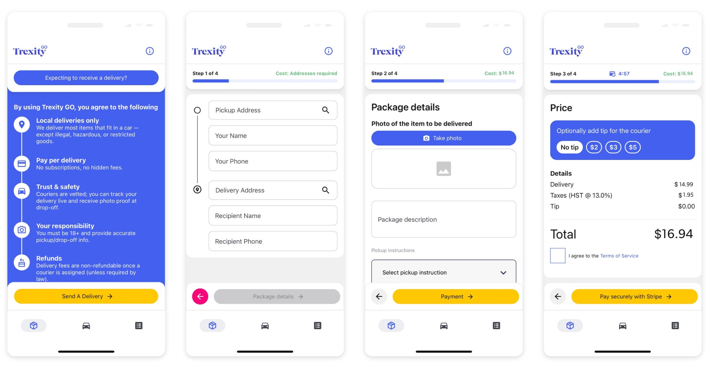 Trexity Expands Beyond Business — Meet Trexity GO, the App for Everyday Delivery