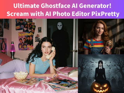Ultimate Ghostface AI Generator! Scream with AI Photo Editor PixPretty