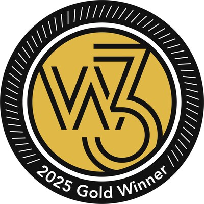 w3 gold award badge