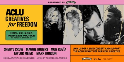 Creatives for Freedom Artist Line Up