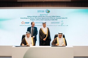 Under the supervision of the Ministry of Energy, Saudi Electricity Company and EDF power solutions win a 600 MW solar PV power project in Samtah and sign the Power Purchase Agreement with the Principal Buyer