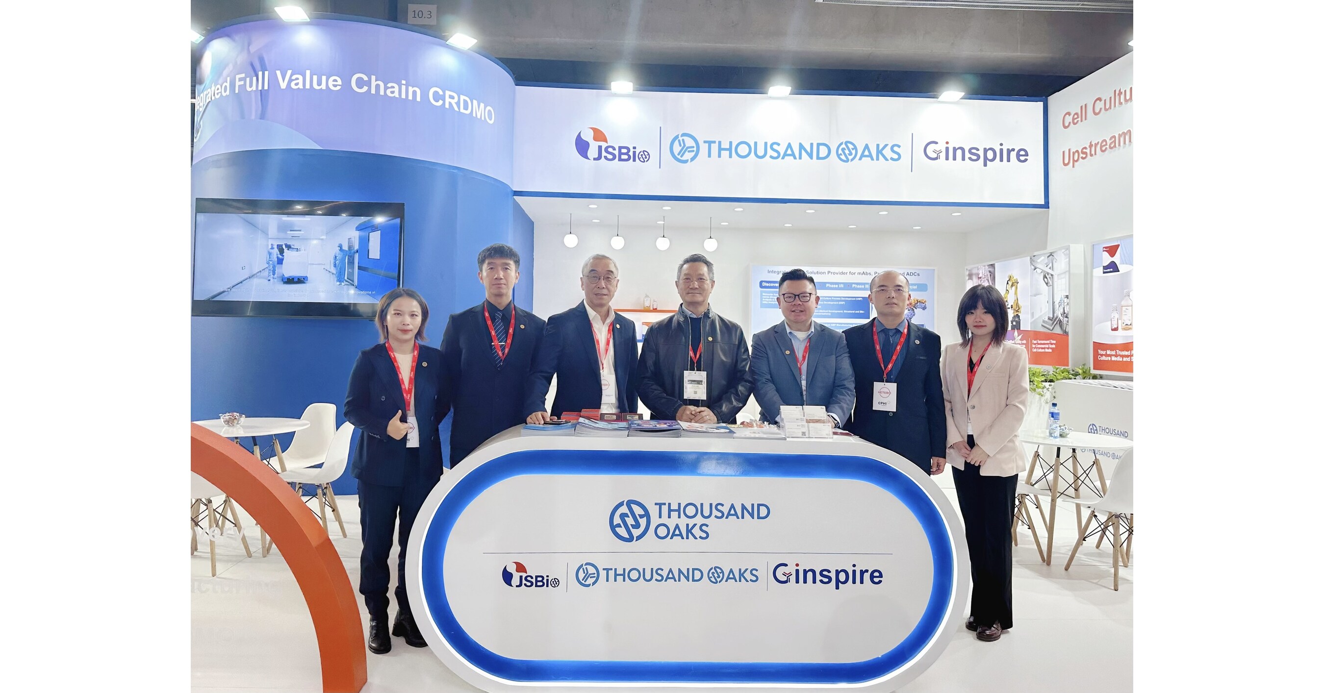 Thousand Oaks Biologics Showcases Integrated ADC CRDMO Solutions & Media Innovation for Industrialization at CPHI Frankfurt 2025