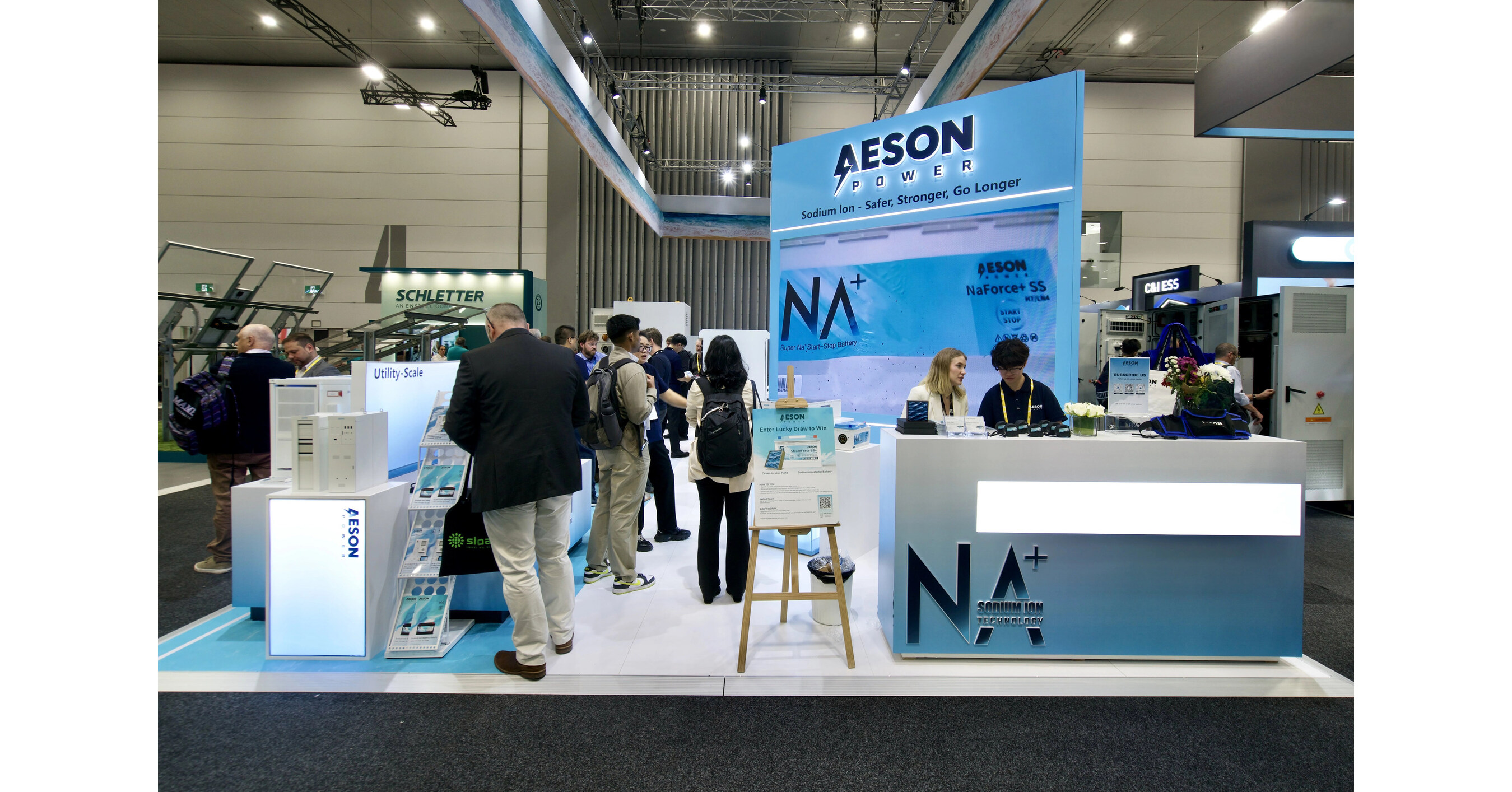 Aeson Power établit une nouvelle référence en matière de sécurité et de performance avec les batteries sodium-ion à All-Energy Australia 2025 Aeson Power établit une nouvelle référence en matière de sécurité et de performance avec les batteries sodium-ion à All-Energy Australia 2025