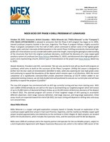 NGEx Kicks Off Phase 4 Drilling Program (CNW Group/NGEx Minerals Ltd.)