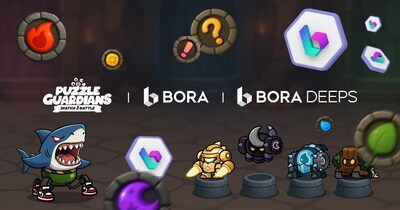 METABORA GAMES Launches ‘Puzzle & Guardians’  on LINE NEXT’s Mini Dapps to expand BORA Token Utility