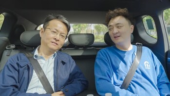 smart Global CTO Yang Jun and DeepRoute.ai CEO Maxwell Zhou smart Global CTO Yang Jun and DeepRoute.ai CEO Maxwell Zhou