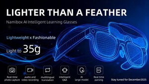 At Just 35g with Full-Color Binoculars- Namibox's AI Learning Glasses Are Set to Launch This December At Just 35g with Full-Color Binoculars- Namibox's AI Learning Glasses Are Set to Launch This December