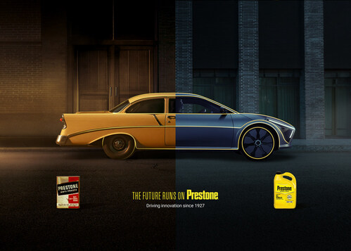 Prestone, one of the most recognized and trusted names in automotive fluids, launches its new brand platform, The Future Runs on Prestone.