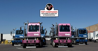 YMX Logistics Named Winner in Top Company for Women to Work Award from Women in Trucking Association