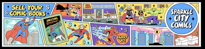 Vintage Comics Continue to Inspire - Sparkle City Comics Earns A+ BBB® Accreditation - The Nation's Trusted Comic Book Buyers Who Travel to You