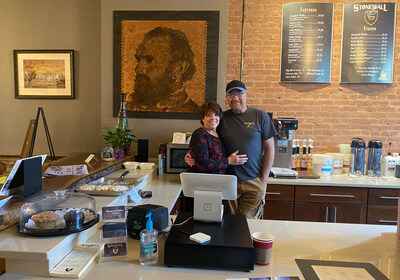 Kevin and Sarah Zakariasen, owners of Stonewall Coffee, operate two shops in West Virginia, located in Bridgeport and Clarksburg. Their original location is Clarksburg is celebrating its 9th anniversary.