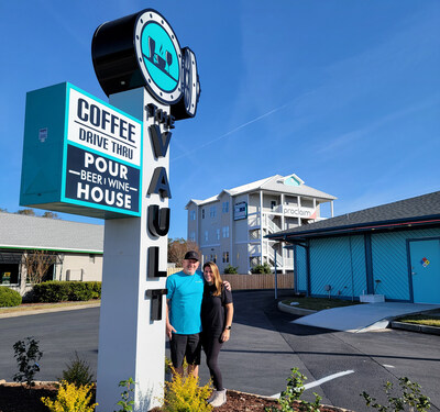 The Vault Coffee Company in Carolina Beach, N.C., marks three years of thriving with coastal flair.