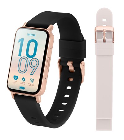 WITHit DYO Series Smartwatch with 1.45" Full Touch Screen and Interchangeable Bands WITHit DYO Series Smartwatch with 1.45" Full Touch Screen and Interchangeable Bands