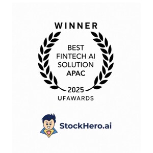 StockHero.ai Wins "Best Fintech AI Solution" at Ultimate Fintech Awards APAC 2025 StockHero.ai Wins "Best Fintech AI Solution" at Ultimate Fintech Awards APAC 2025