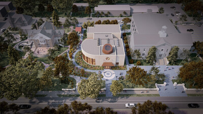 The Jim Thorpe Center for the Futures of Native Peoples. Rendering courtesy Dickinson College. The Jim Thorpe Center for the Futures of Native Peoples. Rendering courtesy Dickinson College.