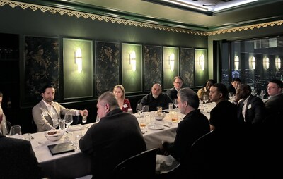 Executive dinners encourage conversations and foster further connection.
