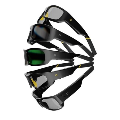 Lucyd Armor® is setting the standard for connected eyewear in the workplace. Image courtesy Innovative Eyewear, Inc.