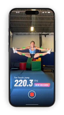 Curv AI's computer vision system enables its AI Sport Scientist to objectively measure athletes abilities & skills. (CNW Group/Curv AI)