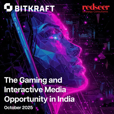 New report by BITKRAFT Ventures forecasts high growth in India's Gaming and Interactive Media sector, (PRNewsfoto/BITKRAFT) New report by BITKRAFT Ventures forecasts high growth in India's Gaming and Interactive Media sector, (PRNewsfoto/BITKRAFT)