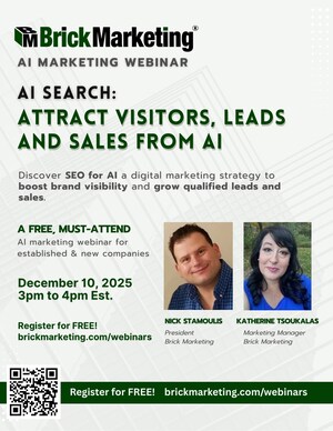 Brick Marketing to Host AI Search (SEO for AI) Generative Engine Optimization Webinar