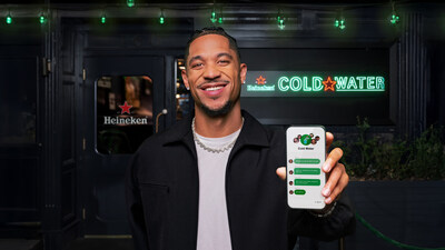 Josh Hart at the Heineken Group Chat Bar Josh Hart at the Heineken Group Chat Bar