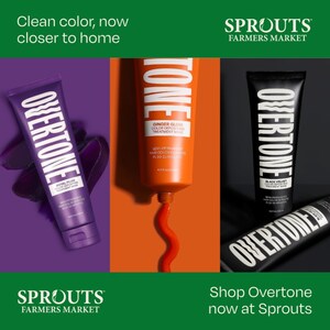 OVERTONE Accelerates Retail Growth with Nationwide Expansion in Sprouts Farmers Market