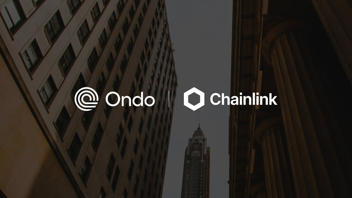 Ondo and Chainlink Announce Landmark Strategic Partnership to Jointly Bring  Financial Institutions Onchain