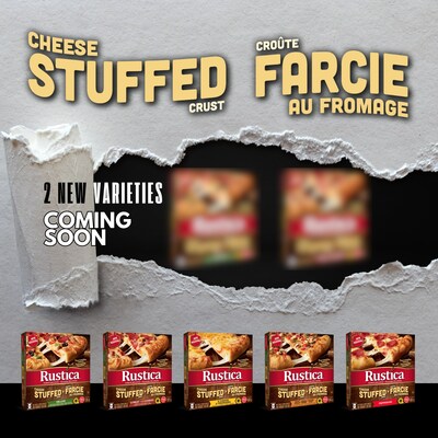 Professional & Newsworthy
Rustica, Canada’s Leading Stuffed Crust Pizza Brand, Expands Its Lineup with Two Innovative New Varieties! (CNW Group/Rustica Foods)