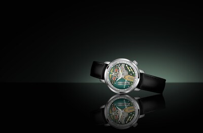 Accutron Spaceview 314 in stainless steel. Accutron Spaceview 314 in stainless steel.