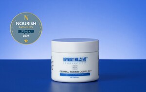 Beverly Hills MD Dermal Repair Complex Wins 2025 Nourish Award for Collagen & Beauty Supplement