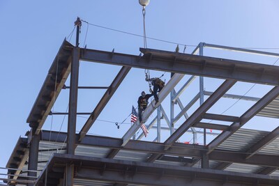 PMB Celebrates El Camino Health Rehabilitation Hospital Steel Topping-Out