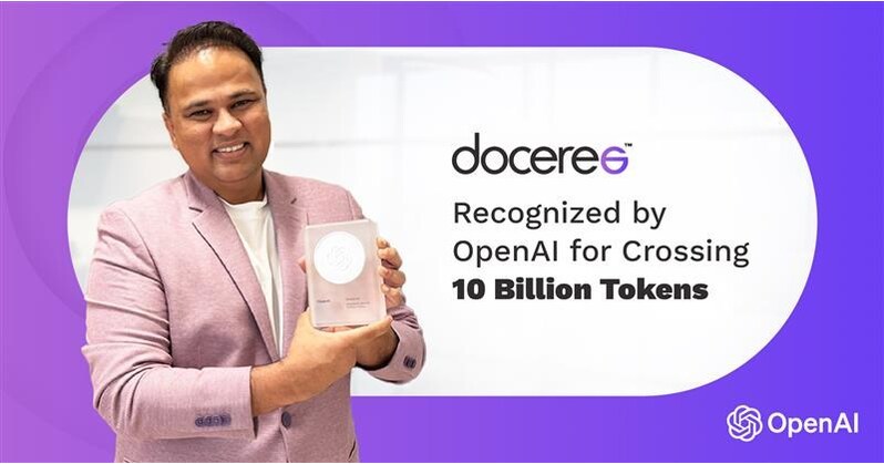 Doceree Recognized by OpenAI for Crossing 10 Billion Tokens ...