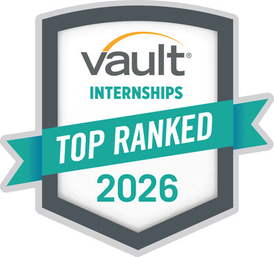 Vault Top Ranked Internship Award logo Vault Top Ranked Internship Award logo
