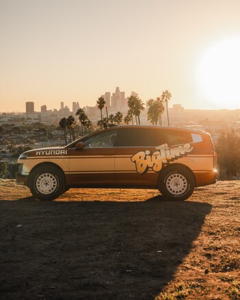 Hyundai’s IONIQ 9 SEMA concept is photographed in Los Angeles, Calif., on Oct. 29, 2025