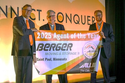 Berger Moving & Storage is Allied’s 2025 Agent of the Year Berger Moving & Storage is Allied’s 2025 Agent of the Year