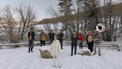 Little Brown Jug Brass Featuring Ashley Ghostkeeper by Roadwest Pictures (CNW Group/Little Brown Jug Brass)