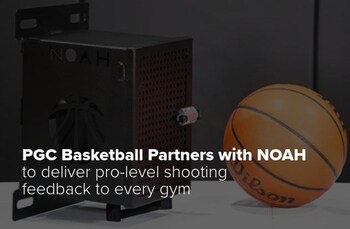 The leader in youth basketball development, PGC Basketball, partners with Noah to help players gain confidence automatically