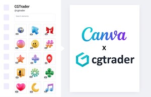 CGTrader Powers Canva's New 3D Library, Bringing 3,000 Interactive Models to Millions of Creators CGTrader Powers Canva's New 3D Library, Bringing 3,000 Interactive Models to Millions of Creators