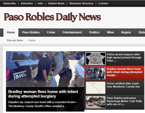 Local news outlet provides accurate, timely, and accessible reporting for Northern San Luis Obispo County.