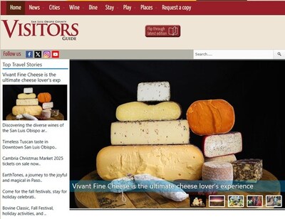 Reasons to subscribe to the free San Luis Obispo County Visitors guide online