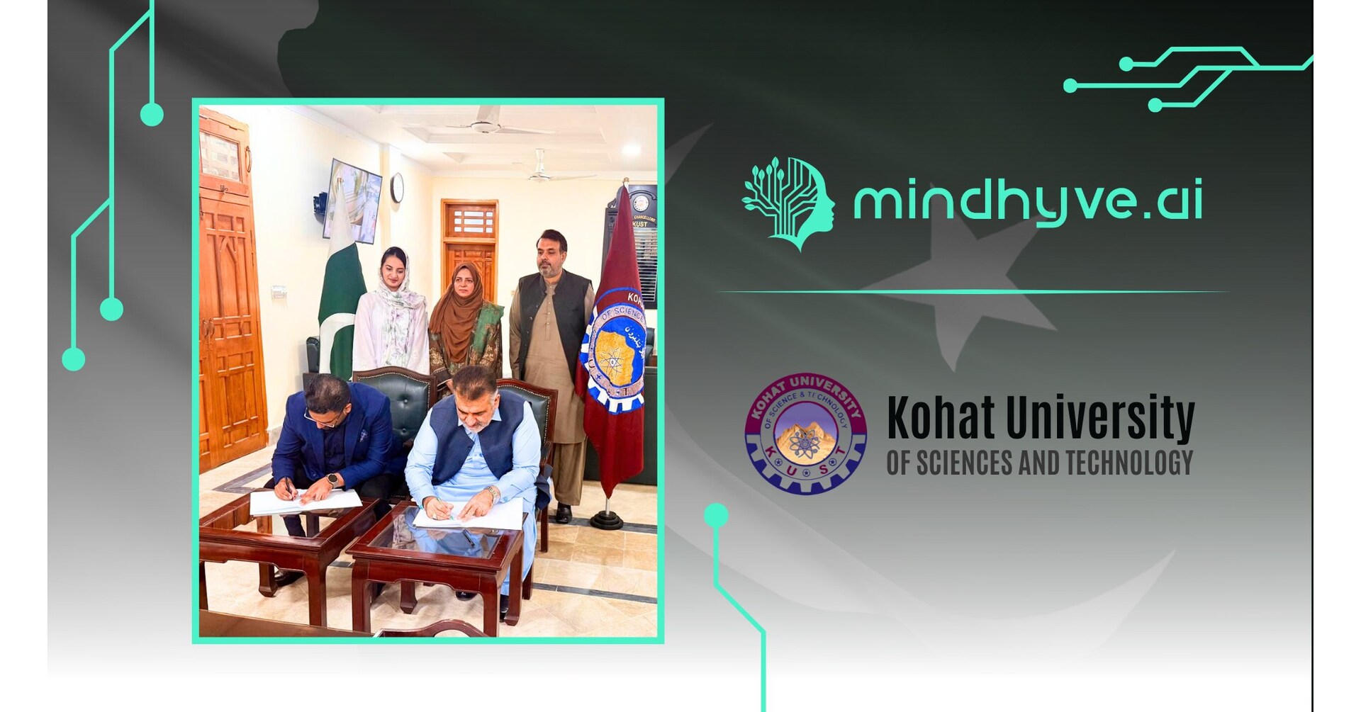 Kohat University of Science and Technology Partners with MindHYVE.ai™ to Pioneer AI-Powered Learning and Academic Transformation in Pakistan