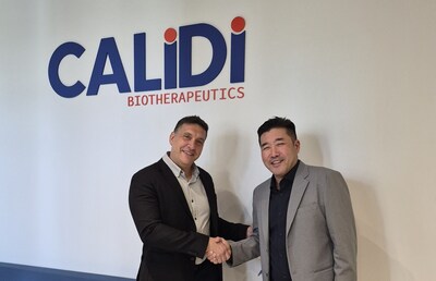 Eric Poma (CEO of Calidi Biotherapeutics) and Paul Kim (CEO of Matica Bio)