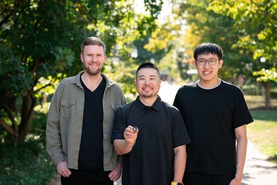 Cephia AI founders Felix Heide, Bo Dong and Ethan Tseng. Cephia AI founders Felix Heide, Bo Dong and Ethan Tseng.