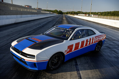 Dodge launches its first Dodge Charger Drag Pak: the all-new 2026 Dodge Charger Hustle Stuff Drag Pak by Direct Connection. The brand’s newest purpose-built race car unites SRT race HEMI® engine power with a drag-race-ready version of the new Dodge Charger. Dodge launches its first Dodge Charger Drag Pak: the all-new 2026 Dodge Charger Hustle Stuff Drag Pak by Direct Connection. The brand’s newest purpose-built race car unites SRT race HEMI® engine power with a drag-race-ready version of the new Dodge Charger.