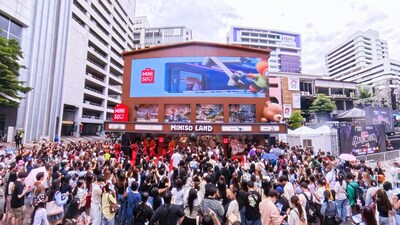 The first MINISO LAND in Thailand opened at Siam Square The first MINISO LAND in Thailand opened at Siam Square