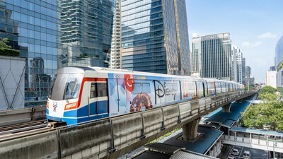 Experience MINISO-Themed BTS Skytrain Experience MINISO-Themed BTS Skytrain