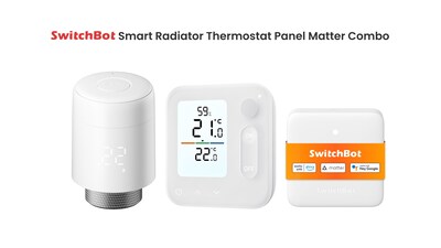 SwitchBot Smart Radiator Thermostat Panel Matter Combo